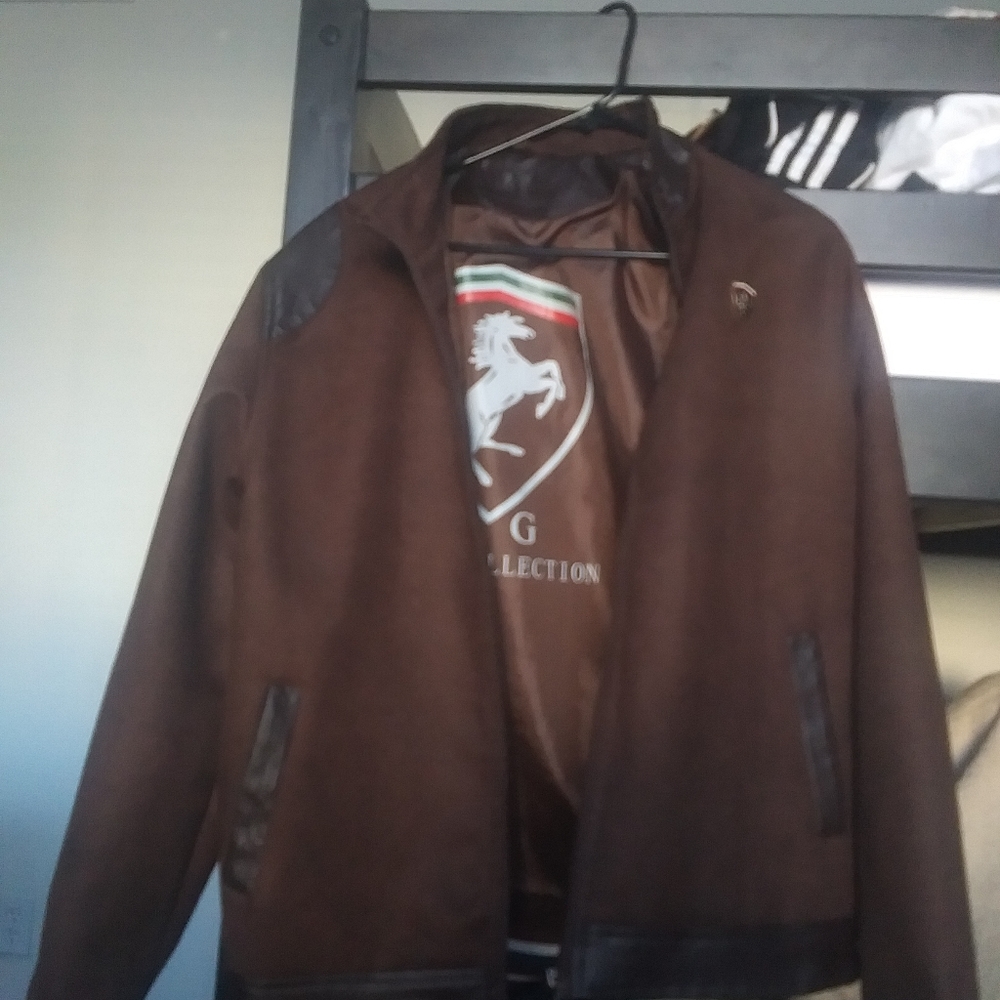 jacket suede Xl